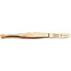 nippes Solingen Pinzetta Exquisit, obliqua placcata oro 18 ct. 1 St