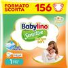 Babylino Sensitive Cotton Soft, Pannolini Neonato Taglia 1, Newborn (2