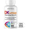J.armor Pharma Vitamina D3 + K2 MK7 2000 UI, Integratore Alto Dosaggio D K - Supporta