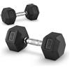 FFitness 2 Manubri da 15 Kg Palestra Esagonali Professionali FF 2 St