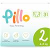 Pillo Pannolini Pillo Taglia 2 Mini 4-8 Kg 31 St