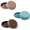 R5 Porta Sapone Bagno Solido 3 Pezzi, Colori Differenti, Plastica Rici