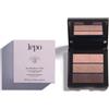 LEPO Eyeshadows Trio Tris di ombretti compatti Tonalità 01 MARRONE DOR