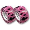 LisaCare benda in gesso - rosa farfalla - 2,5cmx4,5m 2 pz Cerotto