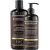 Kerargan - Duo Anti-Caduta Shampoo e Leave-In Olio di Ricino 850 ml