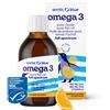 Arctic Blue Omega 3 Olio di Pesce DHA ed EPA per Bambini con Vitamina