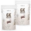 Nutri+ 6K Polvere di Proteine 2kg - Frullato Proteico senza Whey 2000