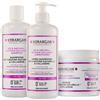 Kerargan - Trio Shampoo, Balsamo & Maschera Biotina & Collagene - Cape