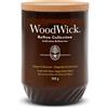 WoodWick ReNew Candela profumata con stoppino scoppiettante | Candela grande di Ginger & Turmeric | Cera di cocco e soia a base vegetale | Materiali riciclati | Perfetta idea regalo per Donna