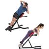 VEVOR Panca Iperestensione Sedia Romana, Macchina di Estensione 136 kg, Attrezzatura per Glutei, Muscoli Posteriori della Coscia, Parte Addominale, Panca per Allenamento Schiena Palestra Domestica