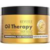 Revuele Maschera per capelli olio terapia, 500 ml, trattamento professionale per capelli per rafforzare, lucentezza e nutrizione, con olio di argan, olio di macadamia, olio di cocco e olio di karitè