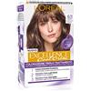 L'Oreal Paris L'Oréal Paris Tinta Capelli Excellence Cool Creme, Copre i Capelli Bianchi, Colore Ricco dai Toni Freddi, 6.11