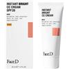Faced Cc Cream Spf 20 Crema Correttrice Del Colore Medium Instant Bright 40 Ml