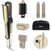 Shark Glam by FlexStyle HD6051SEU Multistyler ad Aria Oro 1500W - Styling Versatile