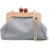 Le Corone Bags Borsa clutch in pelle dollaro Aribò con tracolla