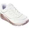 Skechers Sneaker Uno con soletta Memory e suola color oro