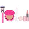 Doll10 Kit make-up: fondotinta, matita, rossetto, pennello
