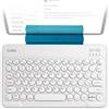 SBS Tastiera Wireless SBS Qwerty universale, Supporto Integrato e Design Sottile, Compatibile con Tablet, iPad, Smart TV Smartphone, 44 ore di autonomia