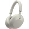 SONY WH-1000XM5 con custodia rigida CUFFIE WIRELESS, Silver