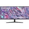 SAMSUNG ViewFinity S5 - S50GC Monitor Curvo, 34 ", WQHD, 3440 x 1440 Pixel, tempo di risposta 5 ms, refresh rate 100 Hz
