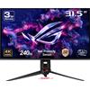 ASUS ROG SWIFT OLED PG32UCDMZ Monitor Gaming Curvo, 32 ", UHD 4K, 3840 x 2160 Pixel, tempo di risposta 0,03 ms, refresh rate 240 Hz