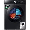 SAMSUNG WW90DB8U95GBU3 LAVATRICE, Caricamento frontale, 9 kg, 25 programmi, Profondità 60 cm, Giri 1400 rpm, Nero, livello rumorosità centrifuga 72 dB(A), Classe A