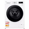 LG F4NX1008NWK Serie X1 LAVATRICE, Caricamento frontale, 8 kg, 10 programmi, Profondità 55 cm, Giri 1400 rpm, ivory White, livello rumorosità centrifuga 75 dB(A), Classe A