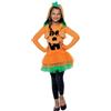 Smiffys Costume Zucca Abito Tutù, Arancione, comprende Abito Tutù e Giacca con Cappuccio Halloween