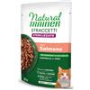 Natural Trainer Adult Sterilised Straccetti in Salsa 24 x 85 g - Salmone