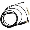 ABLET Cavo di ricambio in rame OFC, compatibile con cuffie Sennheiser HD25, HD 25-1, HD25-1 II, HD25-13, HD25-C, Amperior, lunghezza 1,2 metri