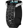 BYISYUE 22mm Leopard Cinturini di Ricambio per Amazfit Bip 6/5 Unity/Stratos 3/2/2S/Pace, Silicone Sport Bracciali Cinturino per Amazfit GTR 4/3/3 Pro/2/Balance 46mm/Balance 2/Helio/Active Max