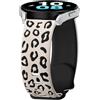 BYISYUE 22mm Leopard Cinturini di Ricambio per Amazfit Bip 6/5 Unity/Stratos 3/2/2S/Pace, Silicone Sport Bracciali Cinturino per Amazfit GTR 4/3/3 Pro/2/Balance 46mm/Balance 2/Helio/Active Max
