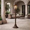 Paletto Lanterna Vintage 100cm E27 IP54 Corten - Serie Tosca