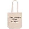 La Ruotante Borsa tote bag shopper con frasi sarcastiche | Idea regalo