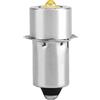 Tbest 3V Torcia Lampadina Led di Ricambio, Mag Light Led 2D, Torcia Lampadine, Torcia Led Lampada 3V, P13.5S Led 3V P13.5S 3W Led Torcia Lampadina di Ricambio Torcia Lampada Luce di (3v)