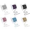 PATIKIL 6 Rotoli 5 Iarde Catena Chiusa con Cristalli Multicolore (2mm)