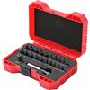 TOPWAY 22pcs Kit estrattore vite danneggiato, estrattore vite per la rimozione rapida di viti e bulloni, viti rotte porta punta di estensione magnetica e adattatore per presa