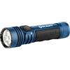 OLIGHT Seeker 4 Pro 4600 Torcia ricaricabile ad alta luminosità con fondina USB-C o ricarica magnetica, potente torcia luminosa per emergenze, campeggio, ricerca (bianco freddo (5700 K ~ 7000 K), blu