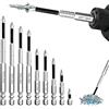 Infinity & Breathe Set di 9 Punte per Trapano Avvitatore Iper Magnetiche, Punte Phillips Antiscivolo K5, Set di Punti Avvitatore K5 Antiscivolo Universali, Fortemente Magnetiche e Resistenti Compatibile con Tutti gli Av