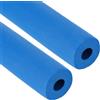 PATIKIL 3/4 (19mm) ID x 6.6Ft x 0.59 Isolamento per Tubi, 2pz Tubo Schiuma di Gomma Antigelo Invernale Antincendio per Acqua, Condizionatori d'Aria, Tubi Industriali, Blu