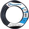 Electraline 13211 Cavo Unipolare FS17, 10 mt, sezione 1x4 mm² adatto per cablaggi di quadri elettrici, circuiti elettrici di ascensori, montacarichi