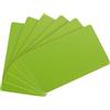 QUARKZMAN Carte PVC Vuote 30Mil in Plastica Impermeabili Verde 20pz | Qualità Grafica Lucide, per Stampante Badge ID Fotografico