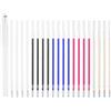 PATIKIL 20Pcs Ricambi Penne Gel Cancellabili, 1mm Penne Termocancellabili per Inchiostro Scomparsa Penne Marcatori per Cucire Quilting Scrivere Planner, 5 Colori di Inchiostro