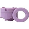 We R Memory Keepers We R Makers Inserto per Button Press Ovale 45 mm - per Macchina per Spille - Creare 5 Badge con Carta, Cartone eTtessuto - per Abbigliamento, Borse, Eventi, Feste e Laboratori - Incl. Fustella