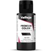 Vallejo : Premium Airbrush Paint : 60ml : Candy Black Transparent
