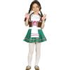 FIESTAS GUIRCA Costume da Tirolese Bettina per bambina L-(10/12 anni)