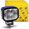HELLA 1GA 996 188-001 LED-Faro da lavoro, Power Beam 1000, 24/12V, 850lm, Montaggio, esterno/avvitato, arco di montaggio orientabile, Illuminazione campo vicino, Spina Spina DEUTSCH