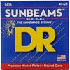 DR Strings Dr B da SunBlaster snmr 45 Sunbeam Short Scale Medium chitarra