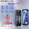 HOTWAV Hyper 7S Telefono robusto 5G Octa-core Android 15 Smartphone 6.6 ''HD + 120Hz 10800mAh 20W Telefono cellulare 4GB 256GB Cellulare