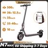 SUNNIGOO N7MAX Scooter elettrico da 10 pollici 500W Motore Dual Assorbimento degli urti Scooter per adulti 35KM/H 12.5Ah 40KM Gamma Scooter